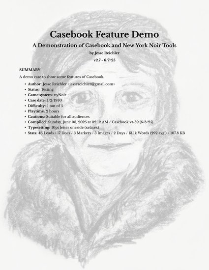 game CaseBookFeatureDemo thumbnail